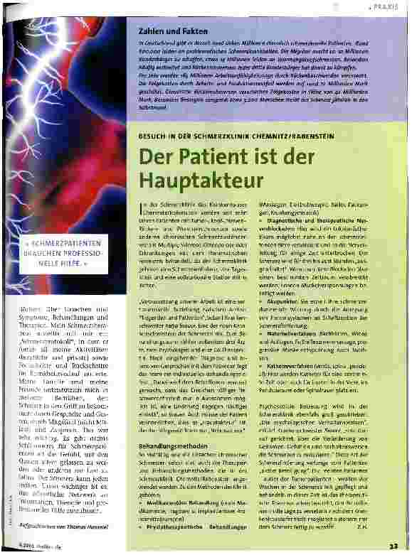 Vorschauseite 2: Das kriegen wir schon wieder hin! Leben mit dem Schmerz