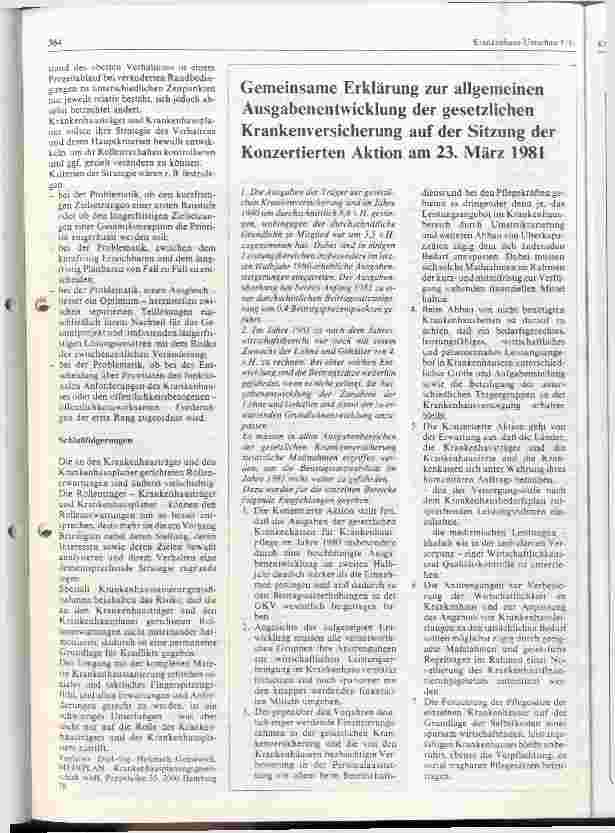 Vorschauseite 3: Das Rollenverständnis des Krankenhausträgers und des Krankenhausplaners bei Krankenhausmaßnahmen unter den Bedingungen der 80er Jahre