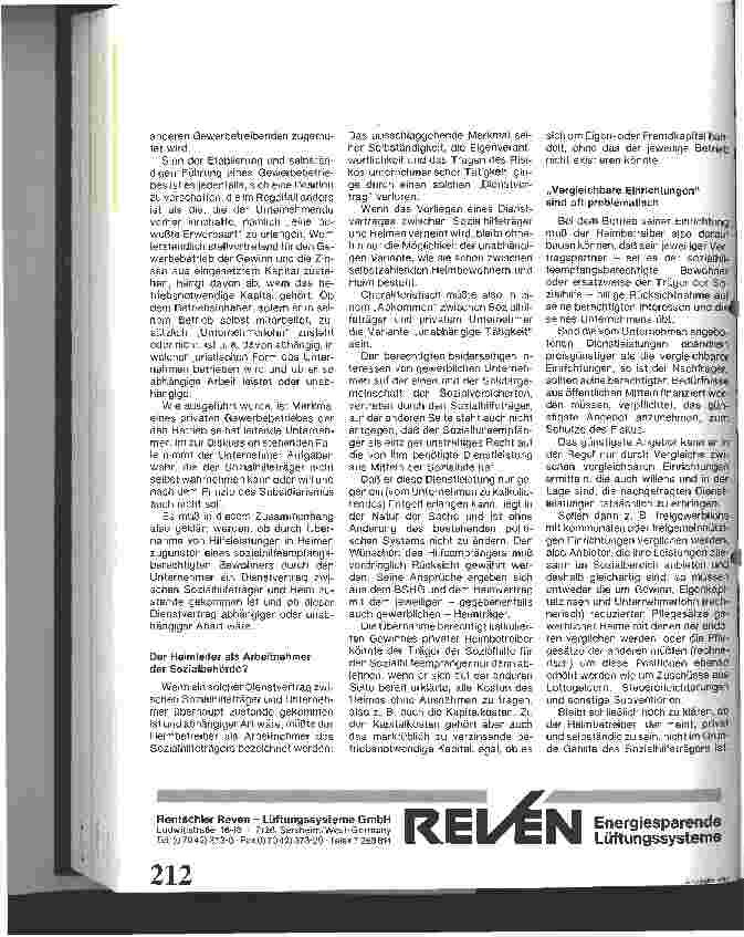 Vorschauseite 2: Zur Relevanz der Pflegesatzvereinbarungen