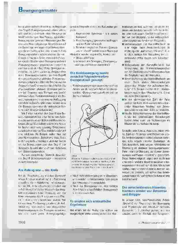 Vorschauseite 2: Die Idee Bewegungsmuster -Klinische Ausblicke