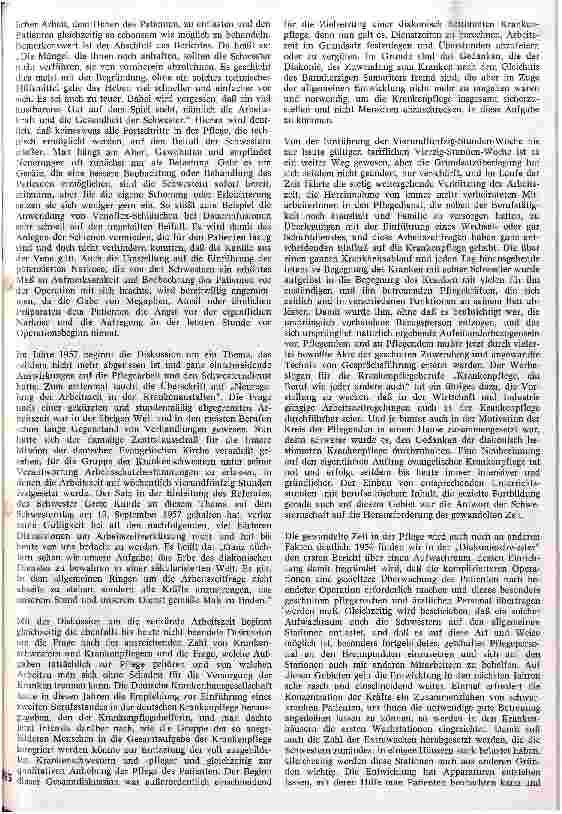 Vorschauseite 4: Fünfzig Jahre Krankenpflege am Beispiel des Martin-Luther-Krankenhauses in Berlin