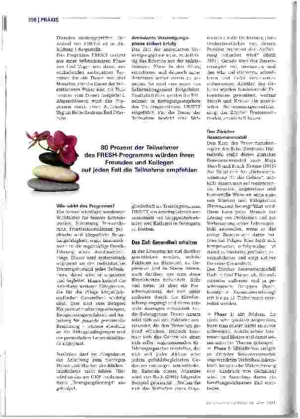 Vorschauseite 3: In der Balance bleiben