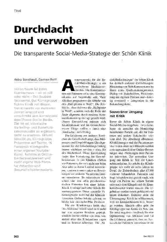 Vorschauseite 1: Durchdacht und verwoben