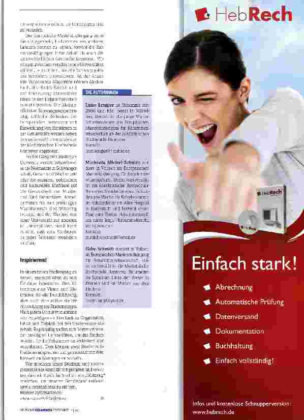 Vorschauseite 2: Die ersten Schritte im Europäischen Masterstudium