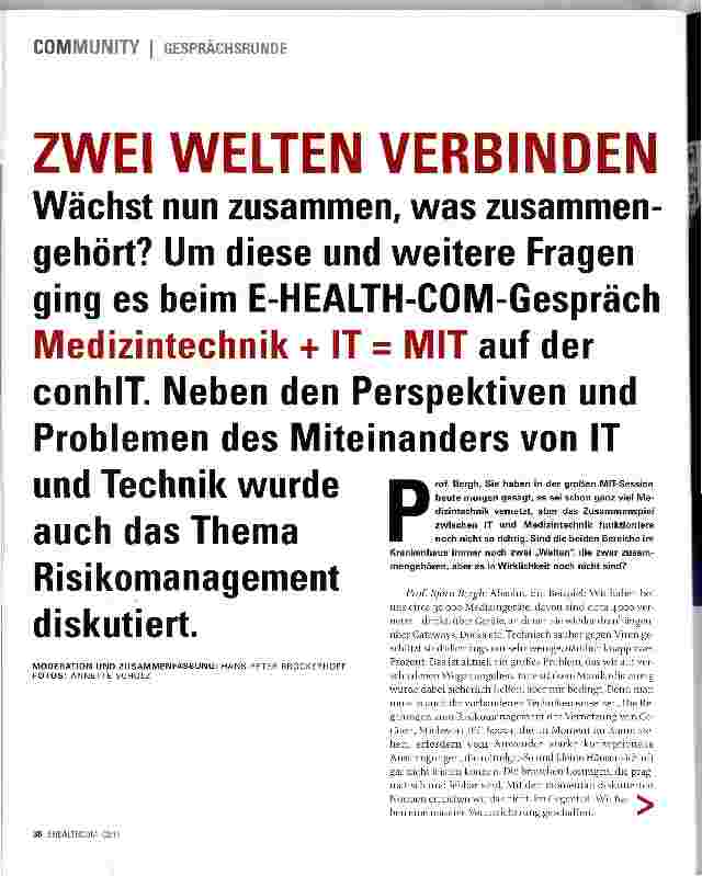 Vorschauseite 1: ZWEI WELTEN VERBINDEN