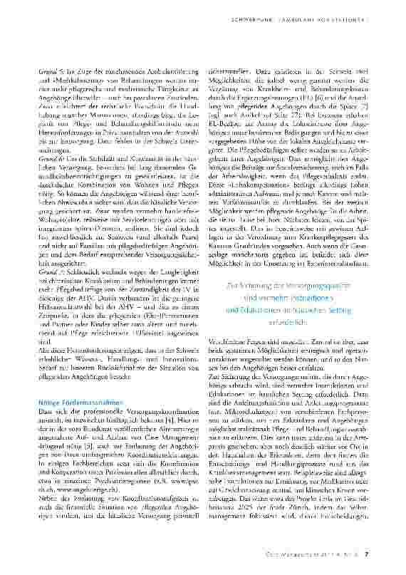 Vorschauseite 2: Rücksicht nehmen auf pflegende Angehörige