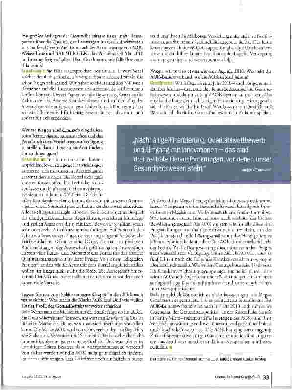 Vorschauseite 6: Auch in fünf Jahr Kassenprimus