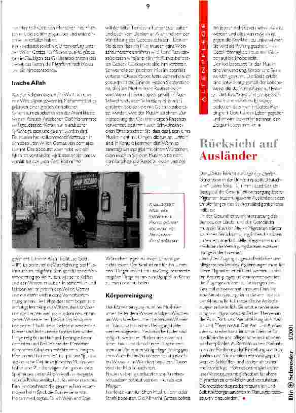 Vorschauseite 2: Islamische Patienten