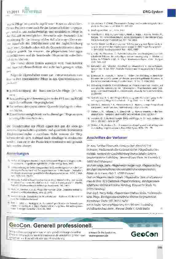 Vorschauseite 5: Probleme der Abbildung spezialisierter Pflege im DRG-System am Beispiel querschnittgelähmter Patienten