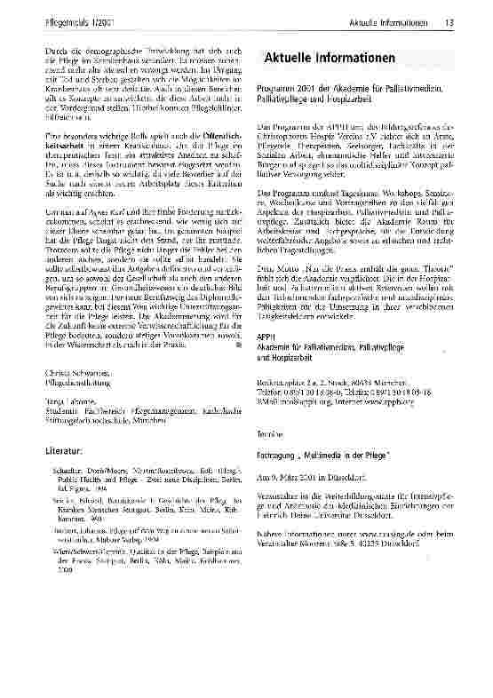 Vorschauseite 5: Entwicklung und Perspektiven der Krankenpflege am Beispiel eines Kreiskrankenhauses