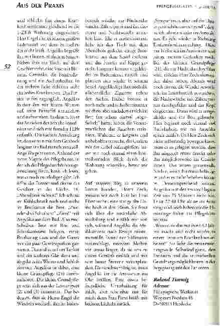Vorschauseite 5: Eine Tour durch den Dortmunder Norden Arbeitsalltag einer examinierten Krankenschwester in der ambulanten Pflege
