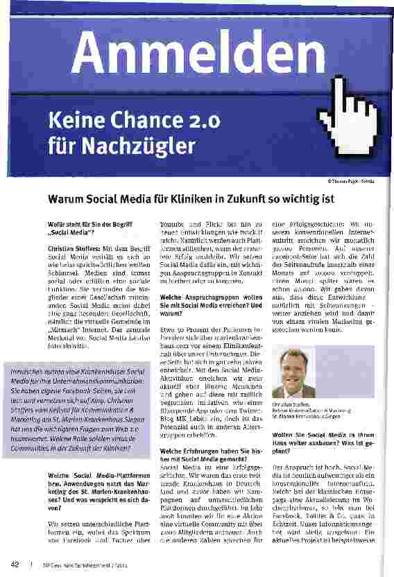 Vorschauseite 1: Keine Chance 2.0 für Nachzügler