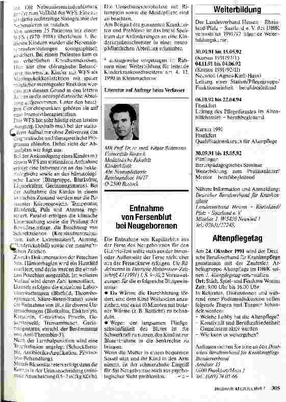 Vorschauseite 3: Zu akutellen Aspekten der Neuropädiatrie