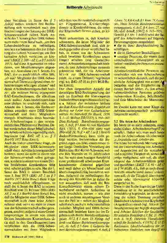 Vorschauseite 4: Das Arbeitsrecht des Krankenpflegepersonals 1. Teil