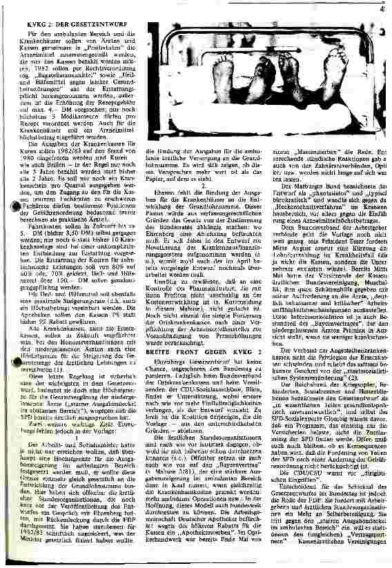 Vorschauseite 2: Kostendämpfungsgesetz