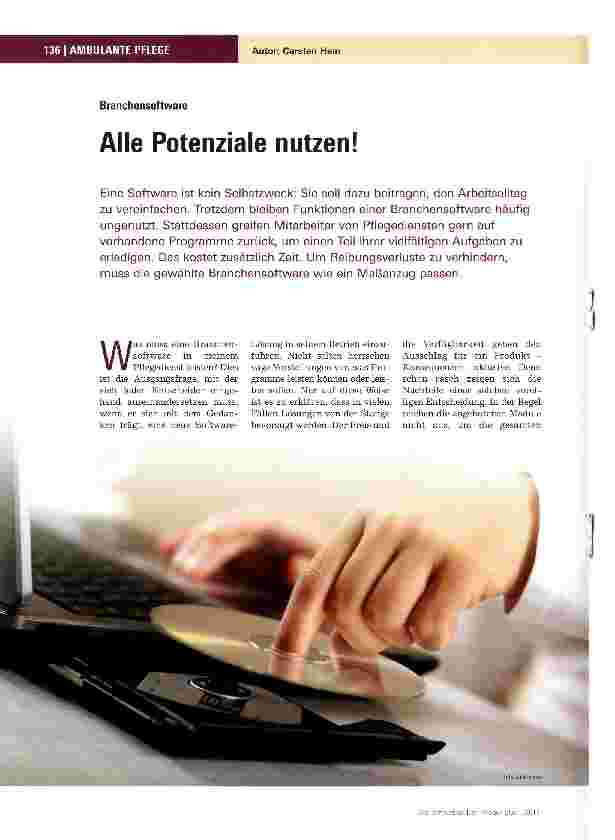Vorschauseite 1: Alle Potenziale nutzen!