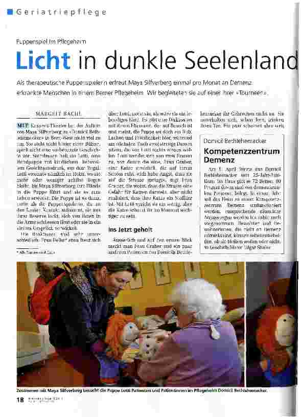 Vorschauseite 1: Licht in dunkle Seelenlandschaft bringen