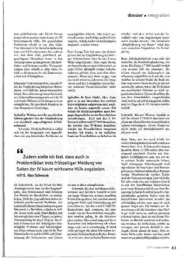 Vorschauseite 6: Schwieriges Sozialverhalten „nervt am meisten