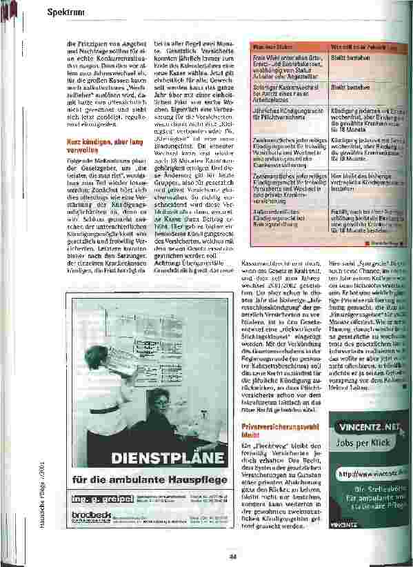 Vorschauseite 2: Schluss mit dem Kassenhopping