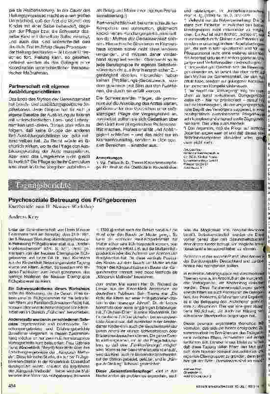 Vorschauseite 2: Mythos der Gemeinsamkeit - überholte Formen des Beziehungsverhaltens zwischen ärztlichem und pflegerischem Personal