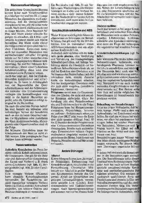 Vorschauseite 3: Sexualität des Mannes nach operativen Eingriffen, bei Genitalkrankheiten und anderen Störungen