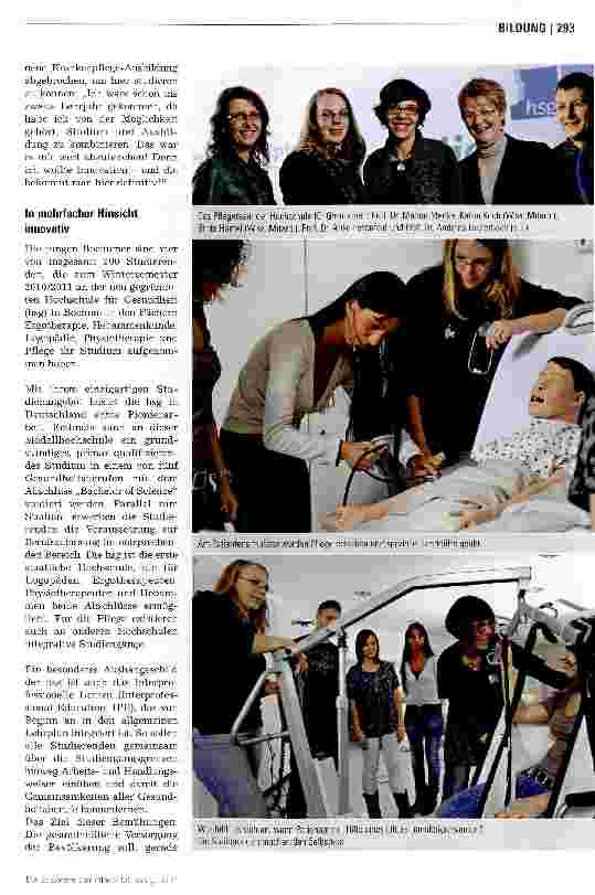 Vorschauseite 2: HochschulenAkademiker am Patientenbett