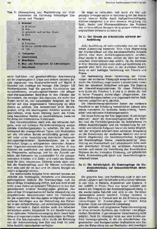 Vorschauseite 2: Krankenpflege heute und morgen aus der Sicht der progressiven Patientenbehandlung