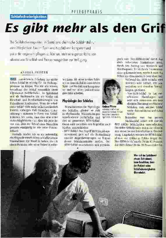 Vorschauseite 1: Es gibt mehr als den Griff in den Medikamentenschrank