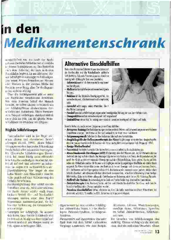Vorschauseite 2: Es gibt mehr als den Griff in den Medikamentenschrank