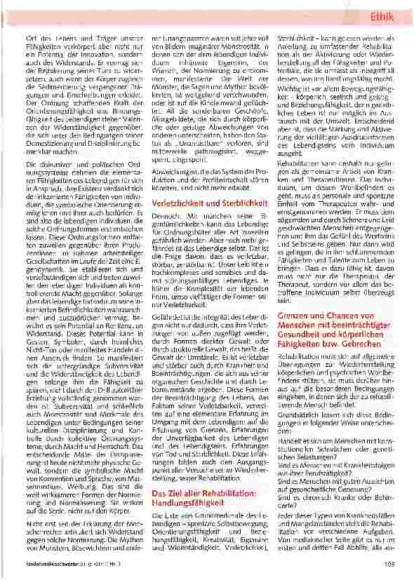 Vorschauseite 2: Was kann, was will Rehabilitation?