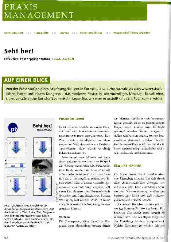 Vorschauseite 1: Seht her!