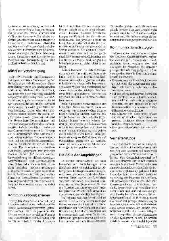 Vorschauseite 2: Es gibt Mittel und Wege, sich zu verständigen
