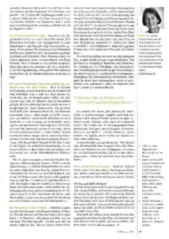 Vorschauseite 2: Planen und einteilen -verteilen und verweilen