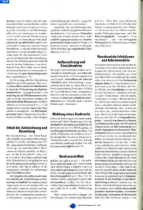 Vorschauseite 3: Das Infektionsschutzgesetz Überblick mit rechtlichen Anmerkungen