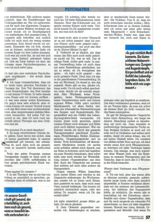 Vorschauseite 2: Facetten der heutigen Psychiatrie - Die Ohnmacht des Psychiatriepatienten - und seiner Pflegeperson