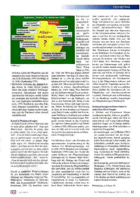 Vorschauseite 3: Gewalt in der Pflege: Ursachen, Häufigkeiten und Prävention