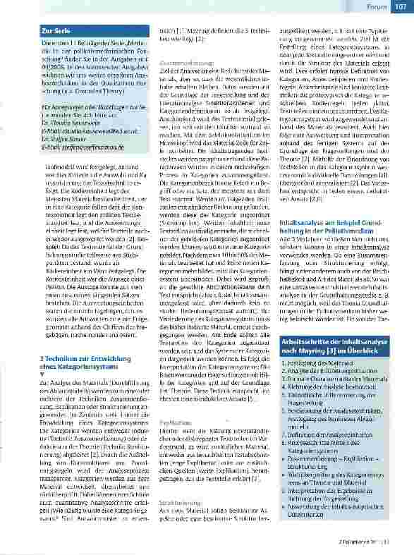 Vorschauseite 2: Qualitative Analysemethoden im Fokus: Qualitative Inhaltsanalyse nach Mayring