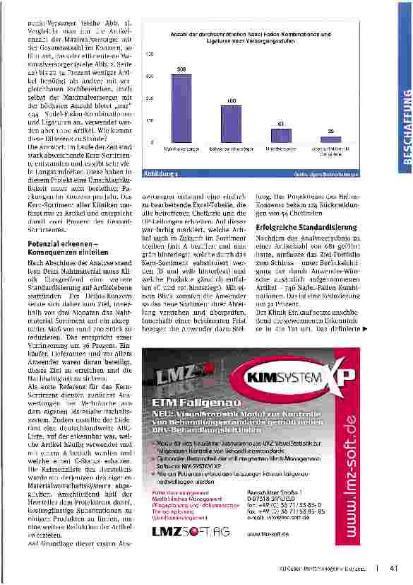 Vorschauseite 2: Standardisiert und zugenäht!