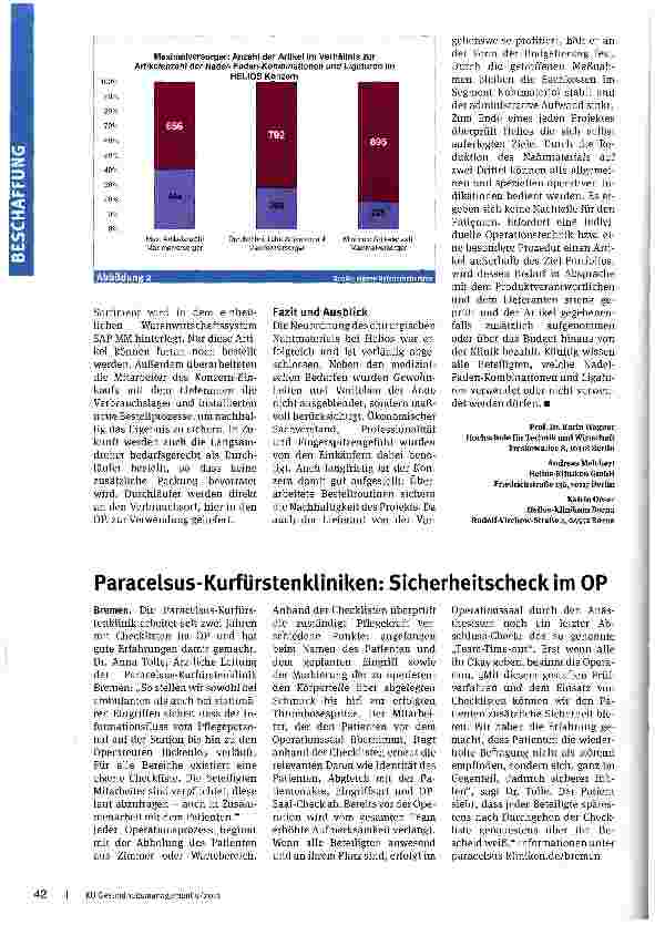 Vorschauseite 3: Standardisiert und zugenäht!