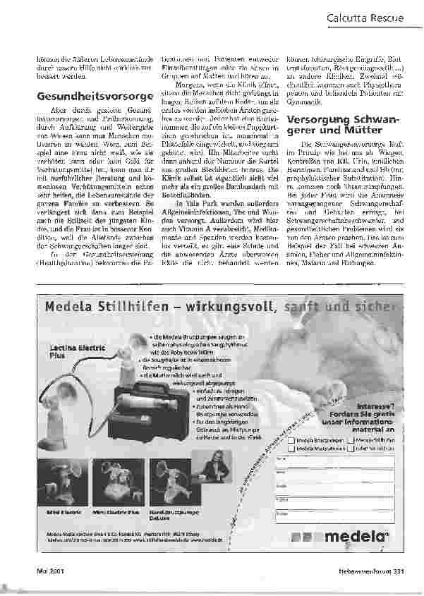 Vorschauseite 3: CALCUTTA RESCUELEBEN UND ARBEITEN IN CALCUTTA