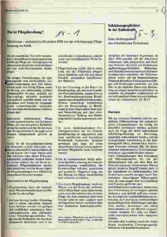 Vorschauseite 1: Infektionsprophylaxe in der Endoskopie