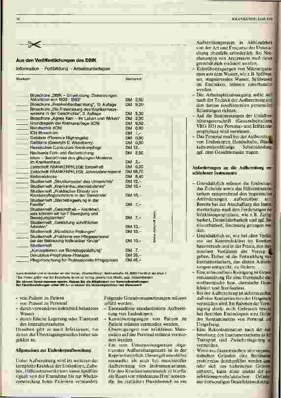 Vorschauseite 2: Infektionsprophylaxe in der Endoskopie