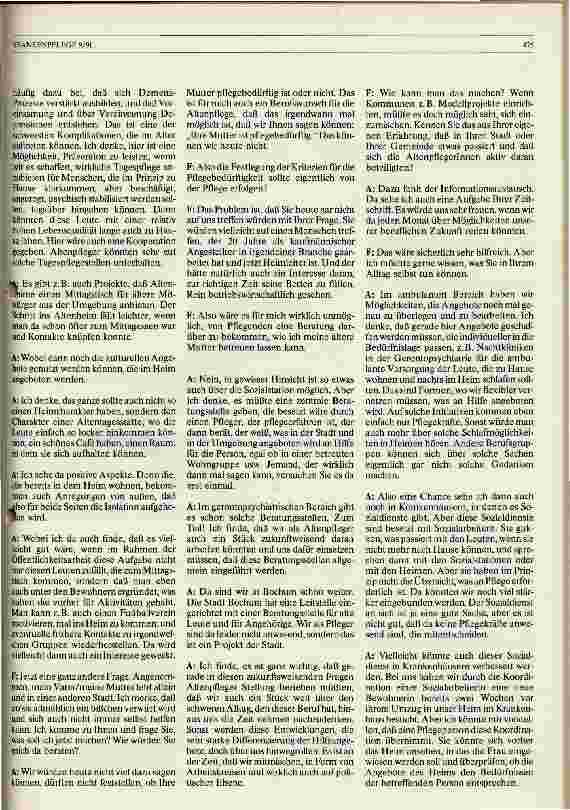 Vorschauseite 4: Zukunft der Altenpflege