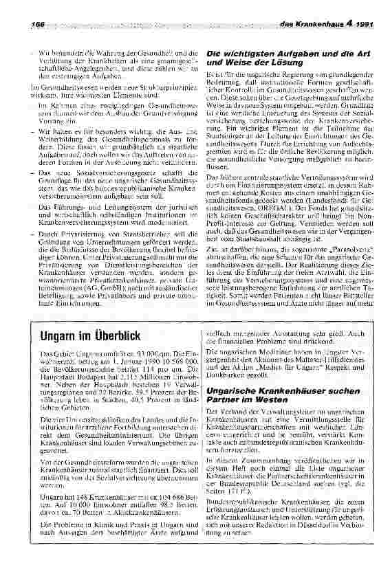 Vorschauseite 2: Gesundheitsreform in Ungarn