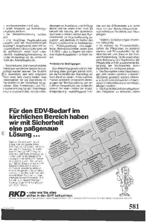 Vorschauseite 4: Altenhilfe - Probleme und Perspektiven