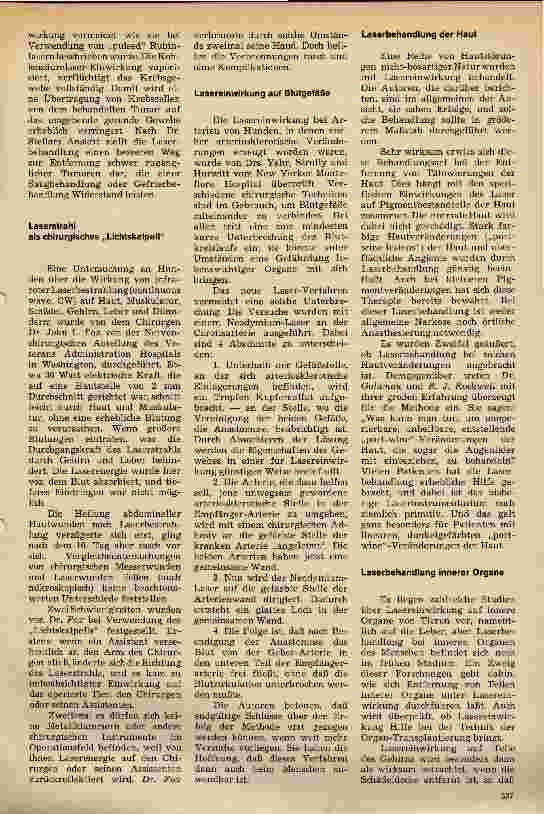 Vorschauseite 3: Der Laser - eine neue Behandlungsquelle in der Medizin