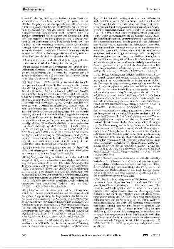 Vorschauseite 4: Ständige Vertretung des Chefarztes