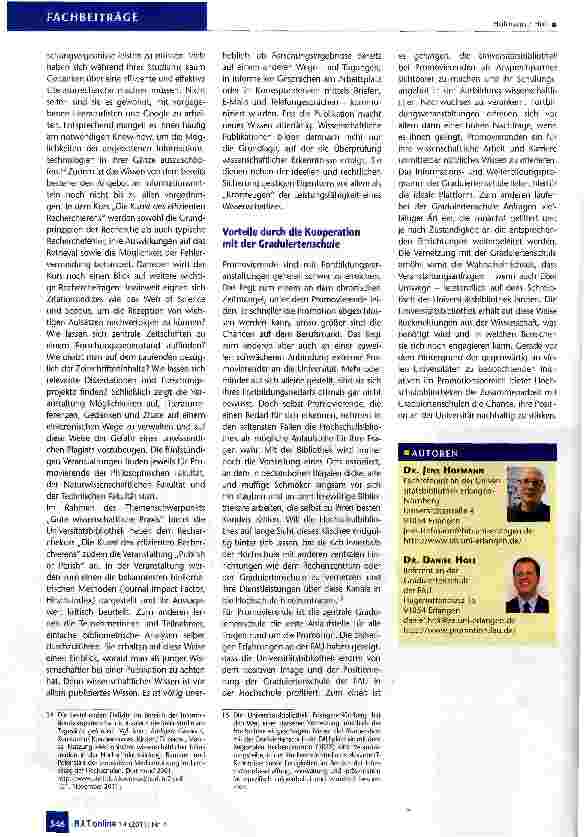 Vorschauseite 6: Gute wissenschaftliche Praxis an der Friedrich-Alexander-Universität Erlangen-Nürnberg (FAU)