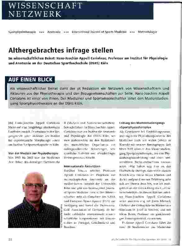 Vorschauseite 1: Althergebrachtes infrage stellen