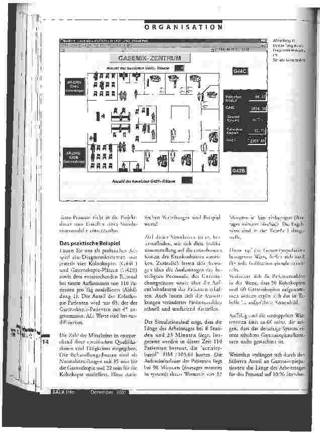 Vorschauseite 2: Simulationsmodelle unterstützen Führung und Organisation